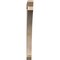 Ekena Millwork Thorton Slat Rough Sawn Bracket, Douglas Fir, 4"W x 38"D x 46"H BKT04X38X46THR06RDF - alternate 2